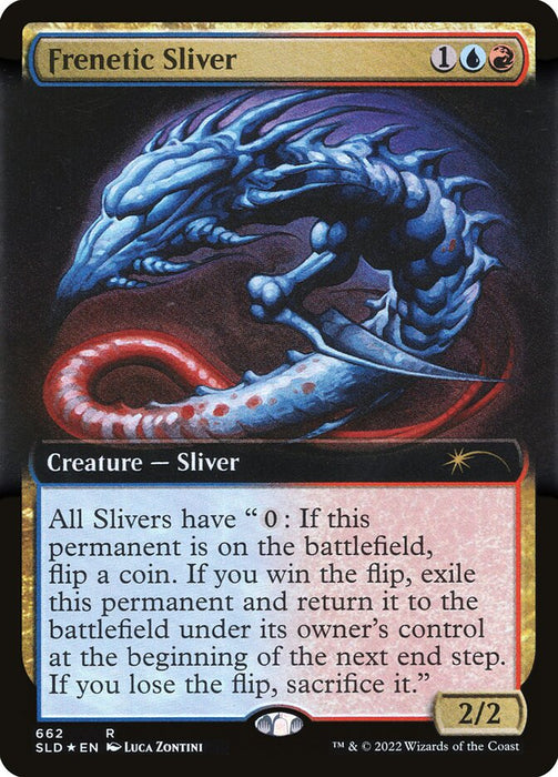 Frenetic Sliver - Extended Art (Foil)