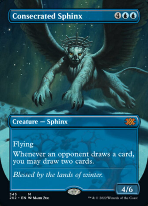 Consecrated Sphinx - Borderless  - Inverted (Foil)