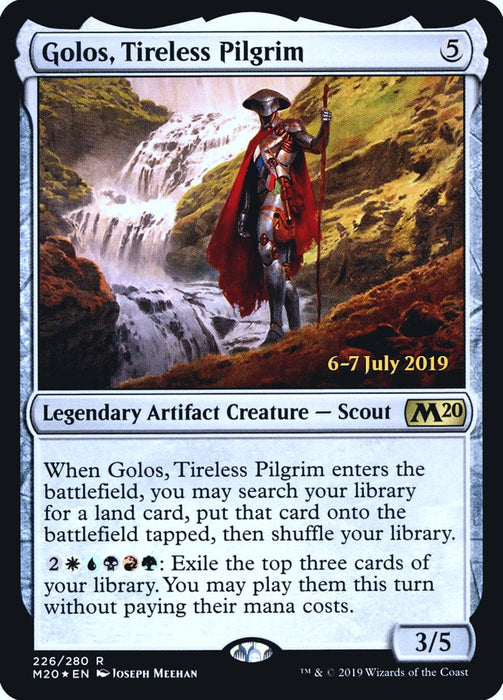 Golos, Tireless Pilgrim  - Legendary (Foil)