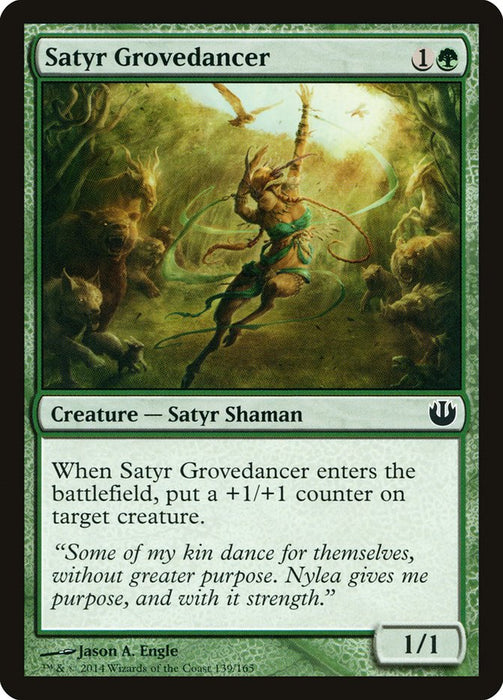 Satyr Grovedancer  (Foil)