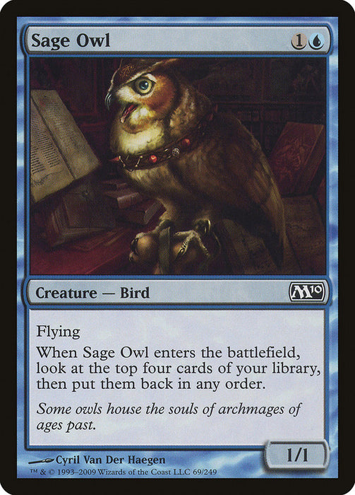 Sage Owl  (Foil)