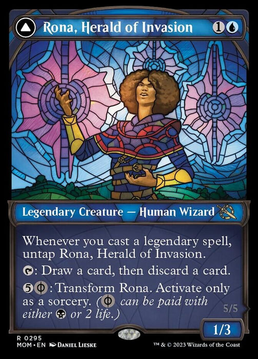 Rona, Herald of Invasion // Rona, Tolarian Obliterator - Showcase- Legendary- Showcase (Foil)