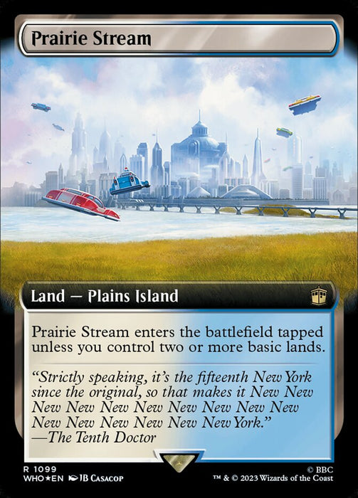 Prairie Stream - Extended Art (Foil)