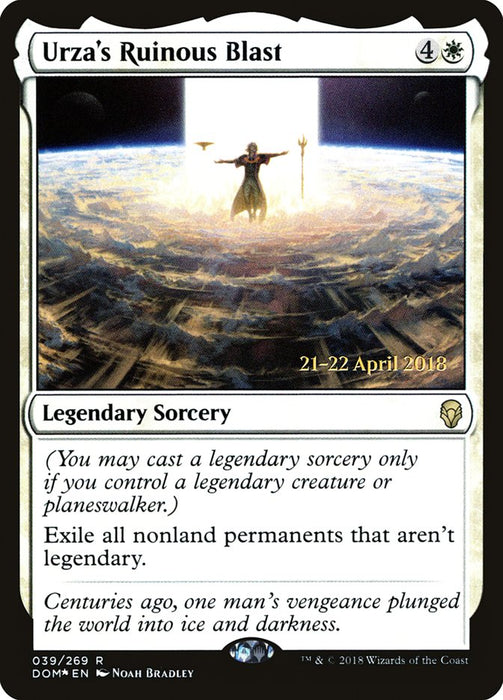 Urza's Ruinous Blast  - Legendary (Foil)