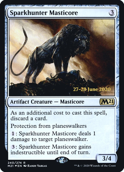 Sparkhunter Masticore (Foil)