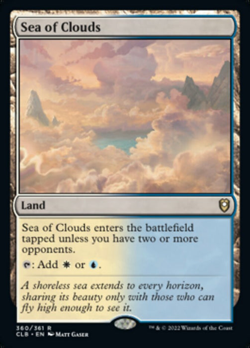 Sea of Clouds  (Foil)