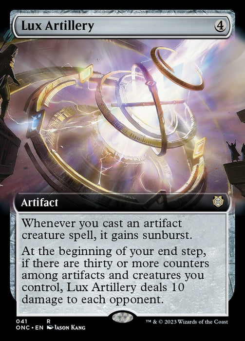 Lux Artillery - Extended Art (Foil)