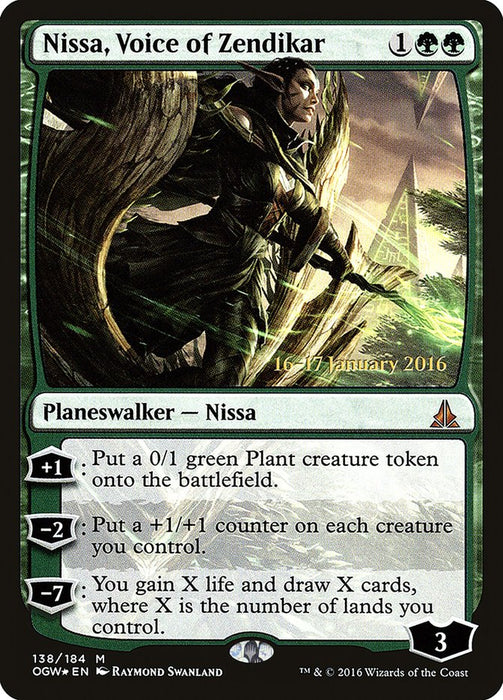 Nissa, Voice of Zendikar  (Foil)