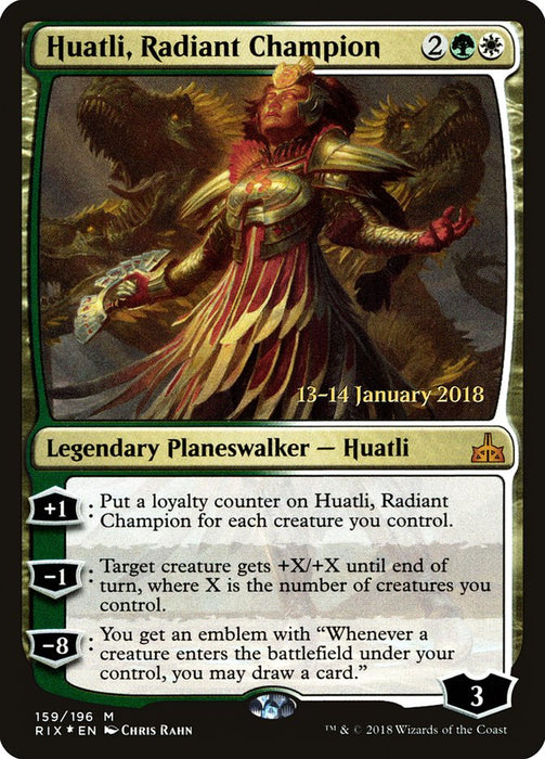 Huatli, Radiant Champion  (Foil)