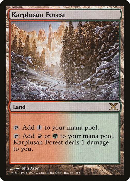 Karplusan Forest  (Foil)