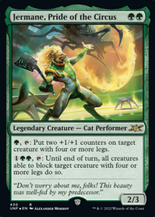 Jermane, Pride of the Circus - Legendary (Foil)