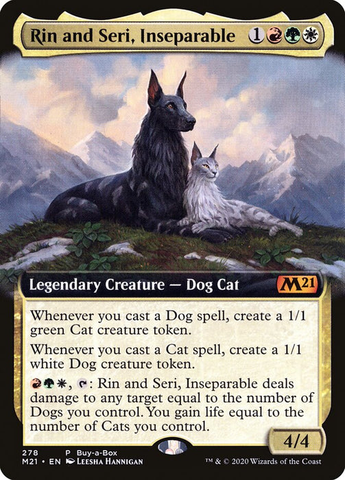 Rin and Seri, Inseparable  - Legendary - Extended Art (Foil)