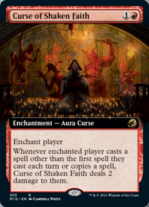 Curse of Shaken Faith  - Extended Art