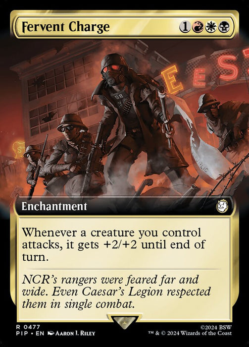 Fervent Charge - Extended Art (Foil)