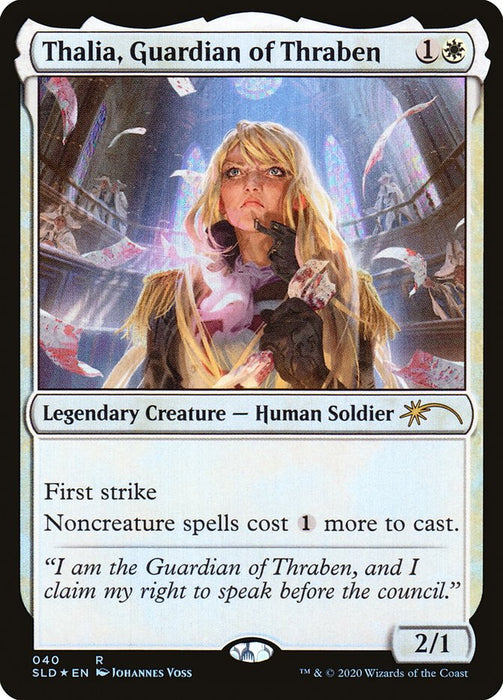 Thalia, Guardian of Thraben  - Legendary (Foil)