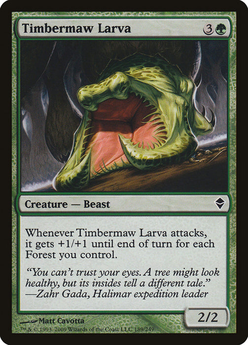 Timbermaw Larva  (Foil)