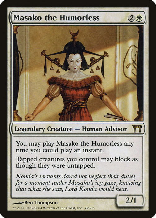 Masako the Humorless  (Foil)