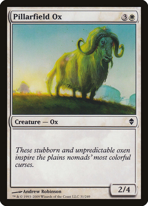 Pillarfield Ox  (Foil)