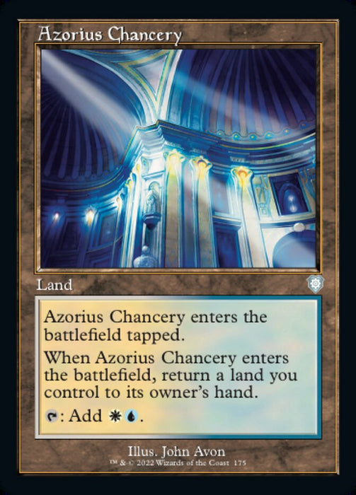 Azorius Chancery - Retro Frame