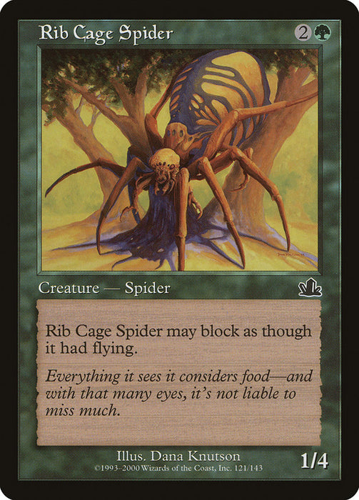 Rib Cage Spider  (Foil)