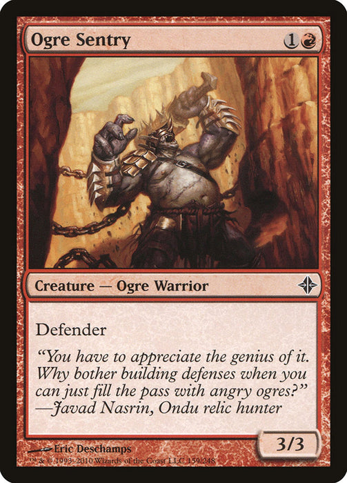 Ogre Sentry  (Foil)