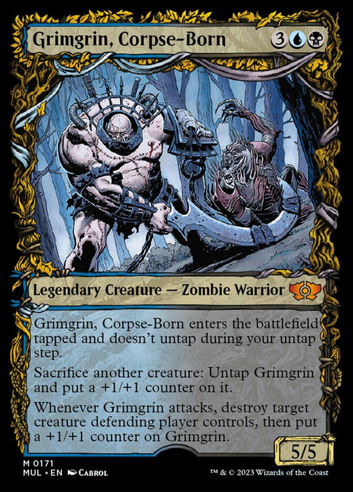 Grimgrin, Corpse-Born - Legendary- Showcase (Foil)