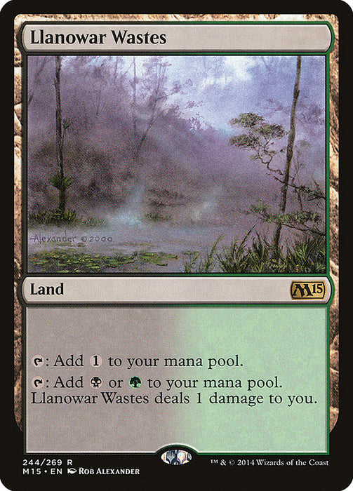 Llanowar Wastes  (Foil)