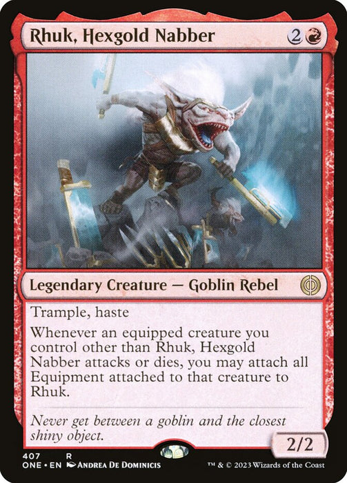 Rhuk, Hexgold Nabber - Legendary (Foil)