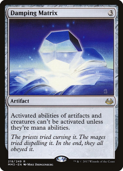 Damping Matrix  (Foil)