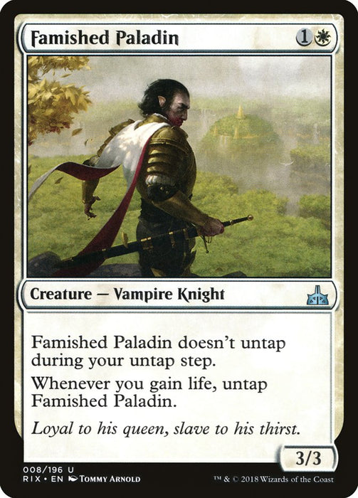 Famished Paladin  (Foil)