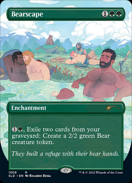 Bearscape - Borderless - Full Art - Inverted (Foil)