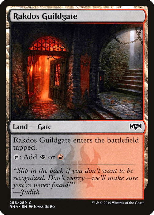 Rakdos Guildgate  (Foil)