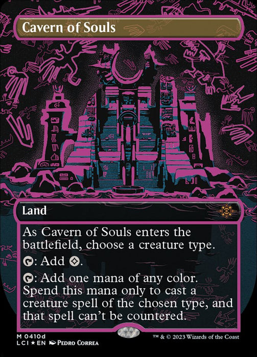 Cavern of Souls - Borderless - Inverted (Foil)