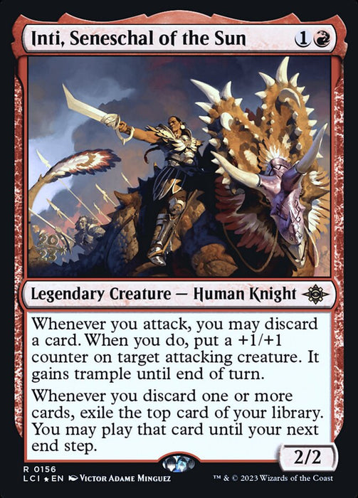 Inti, Seneschal of the Sun - Legendary (Foil)