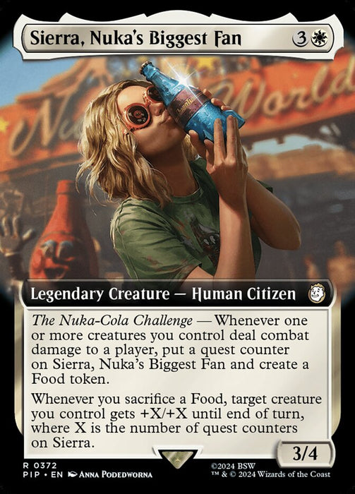 Sierra, Nuka's Biggest Fan - Legendary- Extended Art (Foil)