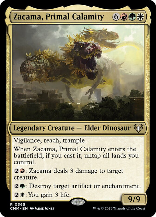 Zacama, Primal Calamity - Legendary