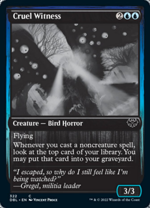 Cruel Witness  - Inverted (Foil)