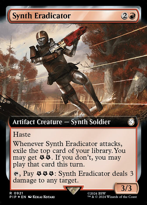 Synth Eradicator - Extended Art (Foil)