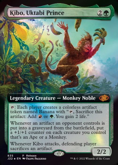 Kibo, Uktabi Prince - Legendary- Extended Art (Foil)