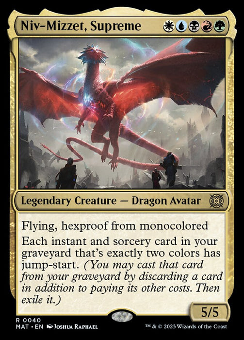 Niv-Mizzet, Supreme - Legendary