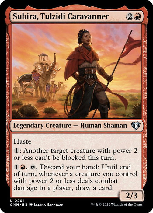 Subira, Tulzidi Caravanner - Legendary (Foil)