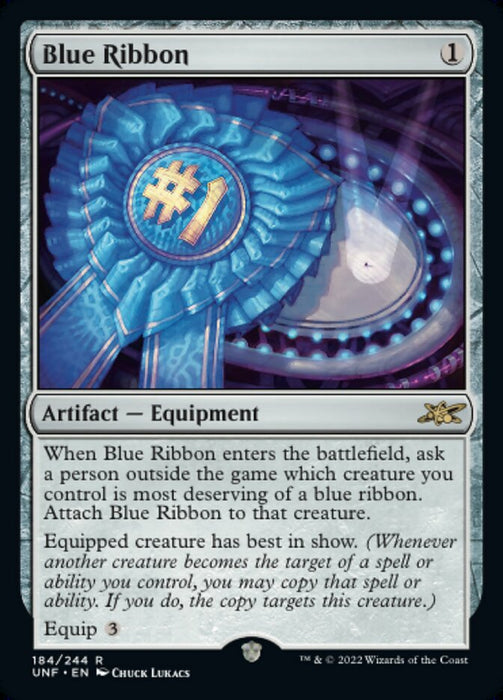 Blue Ribbon (Foil)