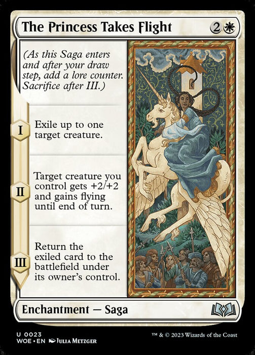 The Princess Takes Flight (Foil)