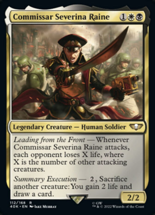 Commissar Severina Raine - Legendary (Foil)