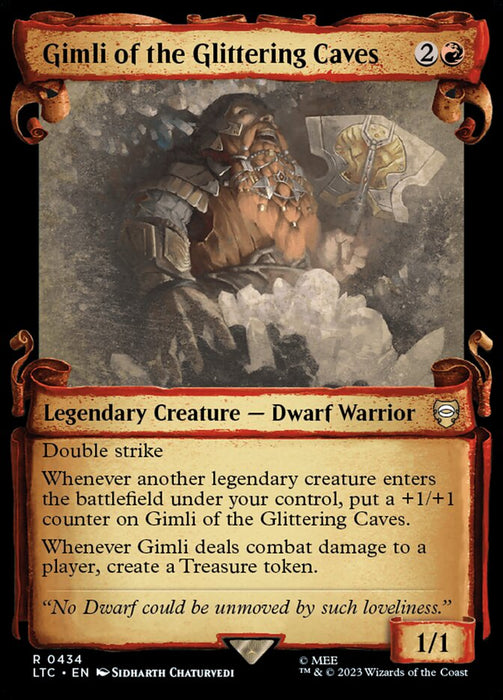 Gimli of the Glittering Caves - Showcase- Legendary