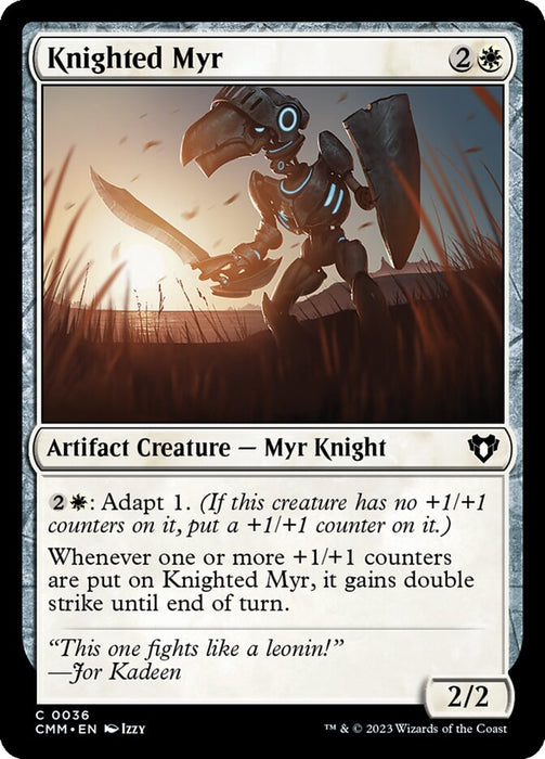 Knighted Myr (Foil)