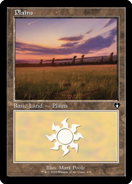 Plains - Retro Frame (Foil)