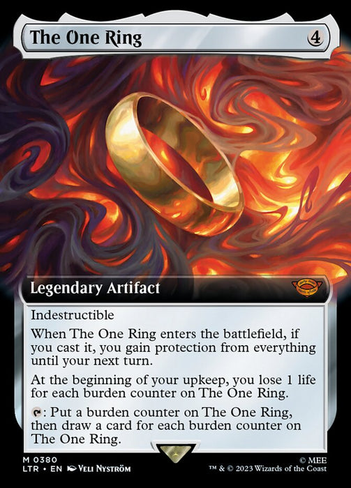 The One Ring - Legendary- Extended Art (Foil)