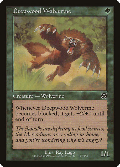 Deepwood Wolverine  (Foil)