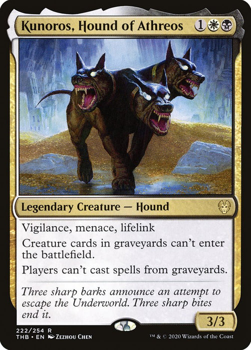 Kunoros, Hound of Athreos  - Legendary (Foil)